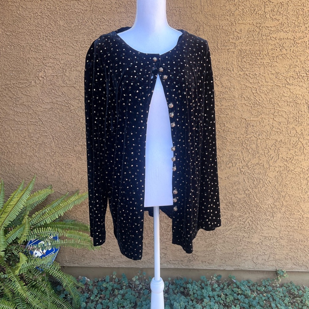 Black and Gold Women's Sweater